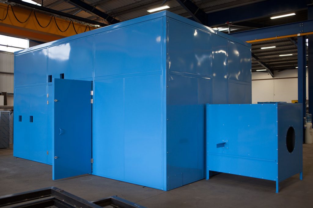 Acoustic enclosure for Heavy Machines & Turbines